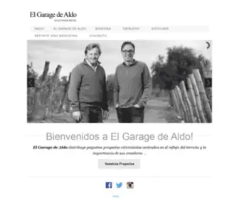 Elgaragedealdo.com(EL GARAGE DE ALDO) Screenshot