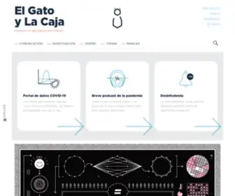 Elgatoylacaja.com.ar(El Gato y La Caja) Screenshot