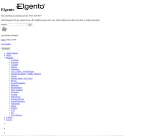 Elgento.co.uk(Elgento products) Screenshot