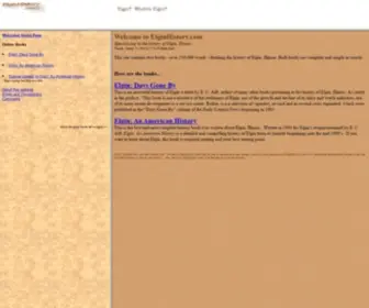 Elginhistory.com(The History of Elgin) Screenshot