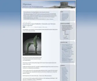 Elginism.com(Elgin Marbles (Parthenon Marbles or Sculptures)) Screenshot