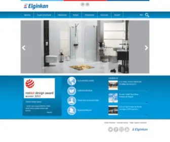 Elginkan.com.tr(Elginkan Holding A) Screenshot