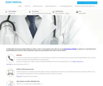 Elginmedical.ca(Elgin Medical) Screenshot