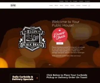 Elginpublichouse.com(Elgin Public House) Screenshot