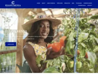 Elgonkenya.com(Transforming Farms & Lives Through Technology) Screenshot