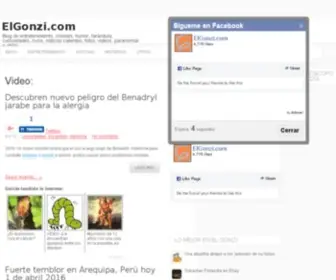 Elgonzi.com(Videos) Screenshot