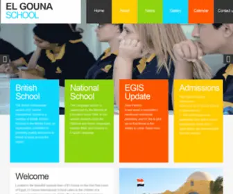 Elgounaschool.net(El Gouna International School) Screenshot