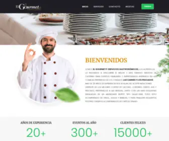 Elgourmet.cl(El Gourmet Servicios Gastronómicos) Screenshot