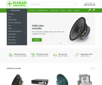 Elgrad.com(Web shop) Screenshot