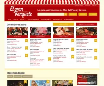 Elgranbanquete.com.ar(El gran banquete) Screenshot