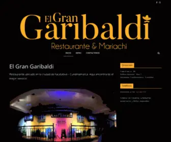 Elgrangaribaldi.com(Restaurante & Mariachi) Screenshot