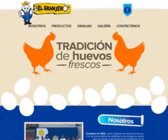 Elgranjero.com.sv(El Granjero) Screenshot