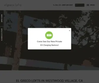 Elgrecolofts.com(El Greco Lofts) Screenshot