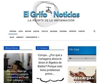 Elgrifonoticias.com(El grifo Noticias) Screenshot