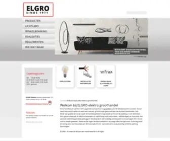 Elgro.be(Elgro Elektro) Screenshot