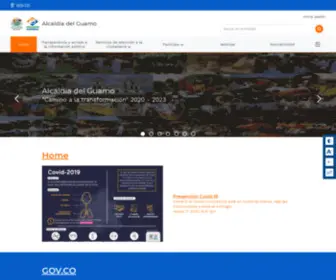 Elguamo-Tolima.gov.co(Alcaldía) Screenshot