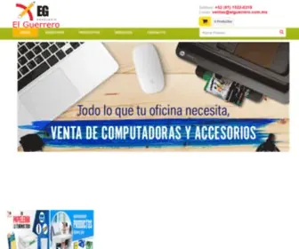 Elguerrero.com.mx(Bienvenidos EG Papelerias) Screenshot