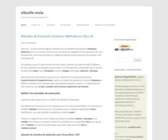 Elguillemola.com(ElGuille mola) Screenshot