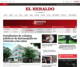Elheraldo.com.co(El Heraldo) Screenshot