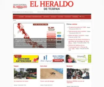 Elheraldodetuxpan.com.mx(El Diario de Tuxpan) Screenshot