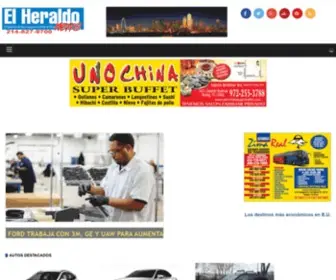 Elheraldonews.com(El Heraldo News) Screenshot