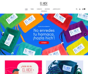 Elhich.com.mx(El Hich de las Hamacas) Screenshot