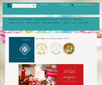 Elhilomagico.com(Merceria online) Screenshot