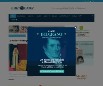 Elhistoriador.com.ar(El Historiador) Screenshot