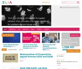 Elia-Artschools.org(Elia) Screenshot
