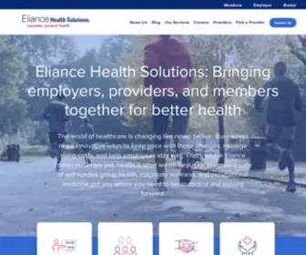 Eliancehealthsolutions.org(Eliance Health Solutions) Screenshot