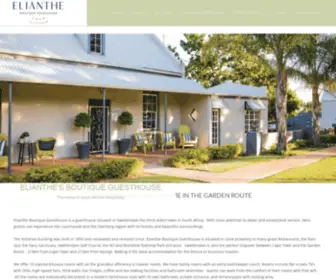 Elianthe.com(Elianthe Boutique Guesthouse) Screenshot