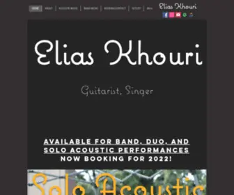 Eliaskhouri.com(Elias Khouri Website) Screenshot