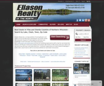 Eliasonrealty.com(Eliason Realty of the North LLC) Screenshot