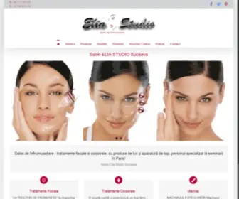 Eliastudio.ro(Salon Cosmetica ELIA STUDIO Suceava) Screenshot