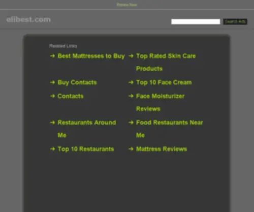 Elibest.com(Elibest Web Directory) Screenshot