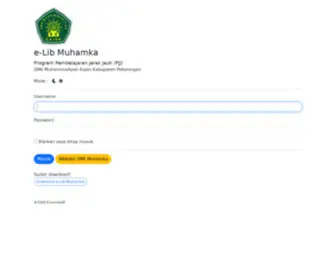 Elibmuhamka.com(E-Library SMK Muhammadiyah Kajen) Screenshot