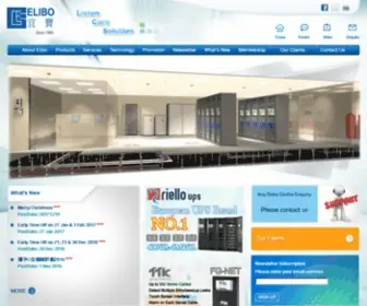 Elibo.com.hk(Elibo Engineering Ltd) Screenshot