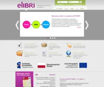 Elibri.com.pl(Dystrybucja informacji o ksi) Screenshot
