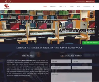 Elibsol.com(Library Automation Services) Screenshot