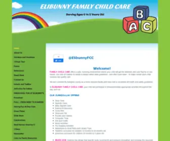 Elibunnyfamilychildcare.com(Elibunnyfamilychildcare) Screenshot