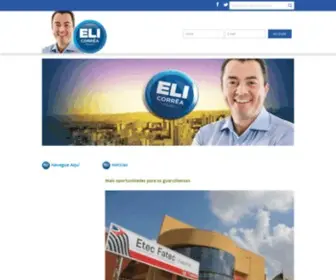 Elicorreafilho.com.br(Deputado Federal Eli Correa Filho) Screenshot