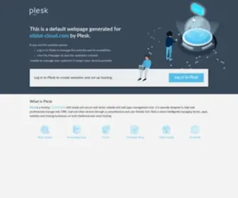 Elidot-Cloud.com(Domain default page) Screenshot