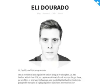 Elidourado.com(Eli Dourado) Screenshot