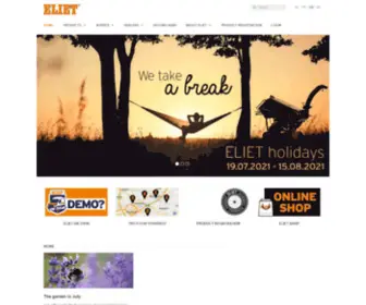 Elietmachines.com(Eliet Machines) Screenshot