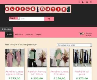 Elifcebutik.com(Elbise) Screenshot