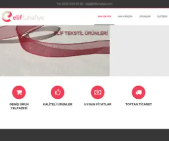 Eliftuhafiye.com(Elif Tuhafiye) Screenshot