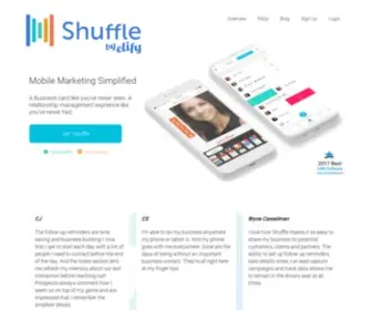 Elifyshuffle.com(Shuffle Marketing) Screenshot
