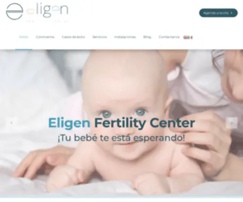 Eligen.com.mx(Centro de Fertilidad) Screenshot