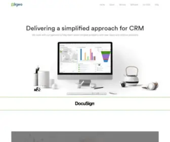 Eligeo.com(CRM and marketing automation consulting services for business) Screenshot