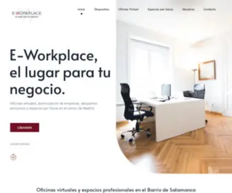 Eligeworkplace.com(Alquiler de espacios profesionales) Screenshot